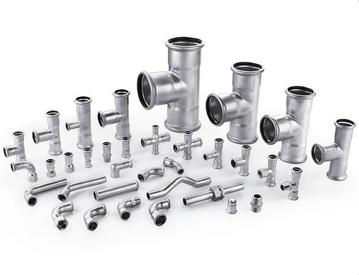 calidad  SS304 316L Reducing Coupling Stainless Steel Pipe Connector Press Fittings fábrica