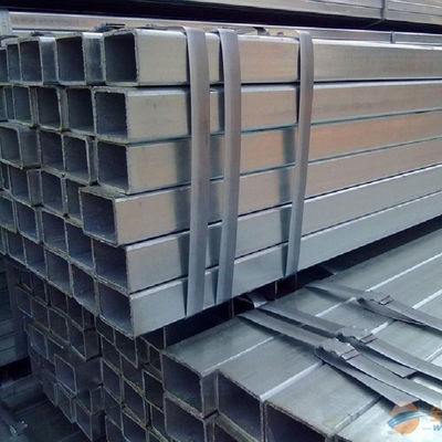 Good price Tubo de acero galvanizado rectangular hueco sin aleación para industriales en línea