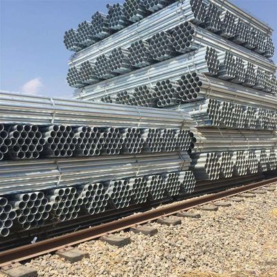 Good price Venta en caliente de tubos redondos de acero laminado en frío / tubos de acero soldado galvanizado galvanizado DIN en línea