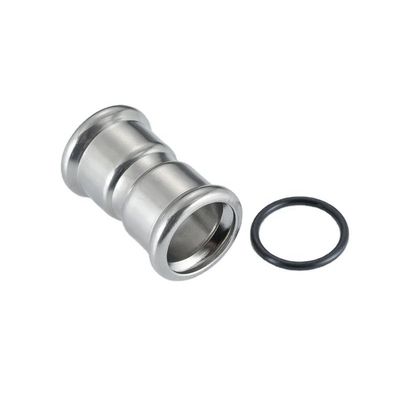 Good price Acero inoxidable para prensa de tuberías industriales SS304 SS316L Conector recto en línea